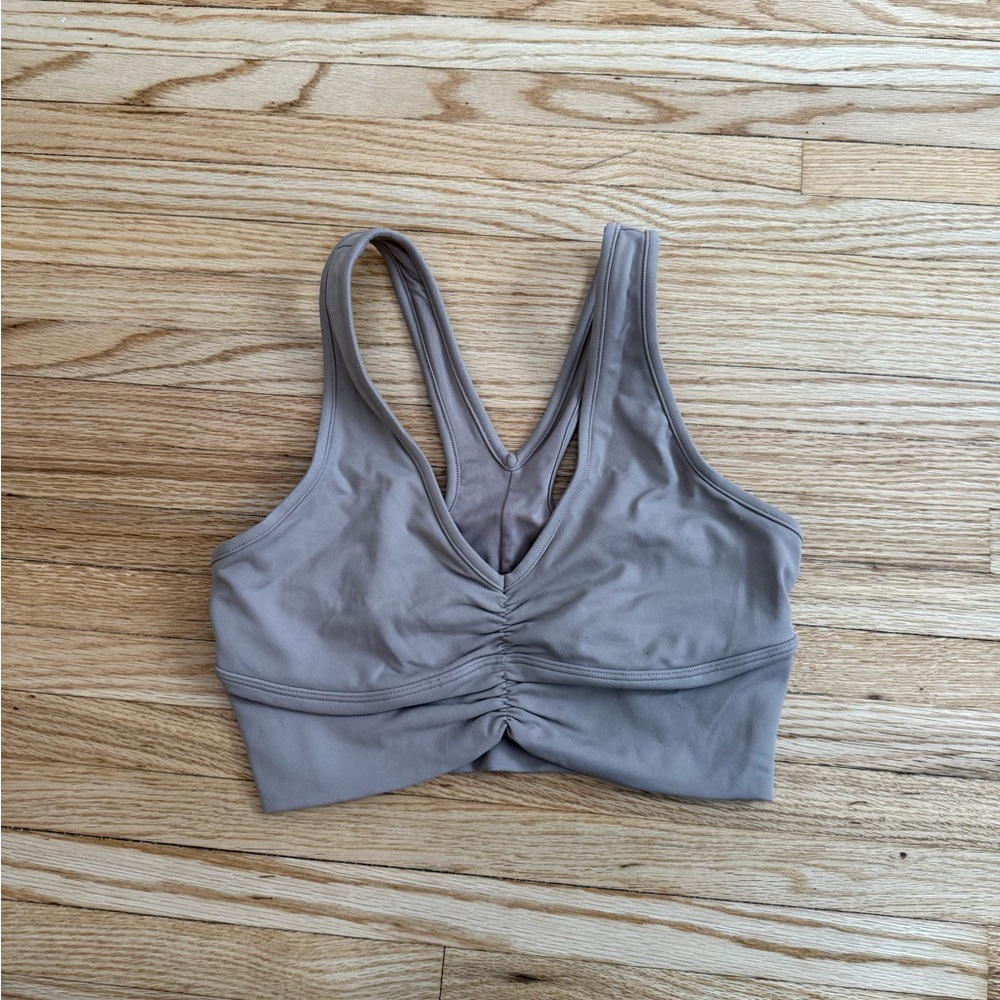 ALO Yoga Women's Taupe Wild Thing Bra Size Small